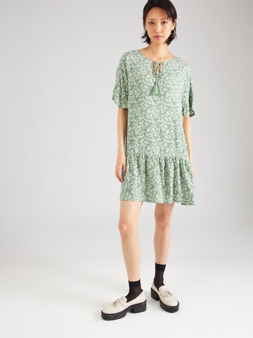 Sublevel Dress in Green: front