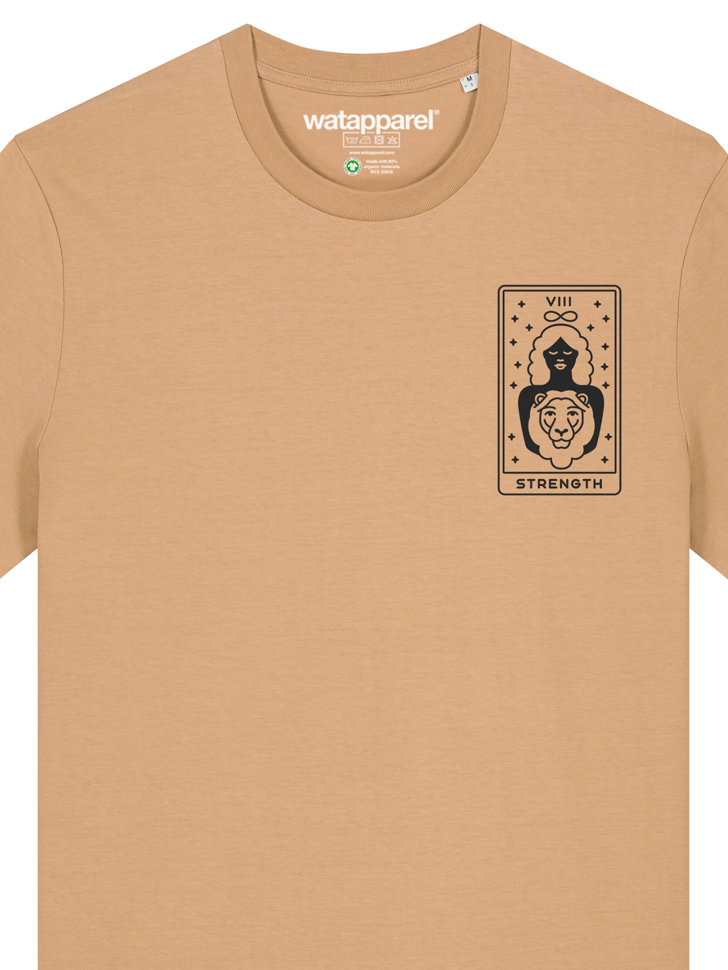 T-Shirt Watapparel en beige