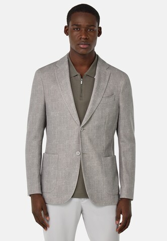 Boggi Milano Slim fit Colbert in Grijs: voorkant