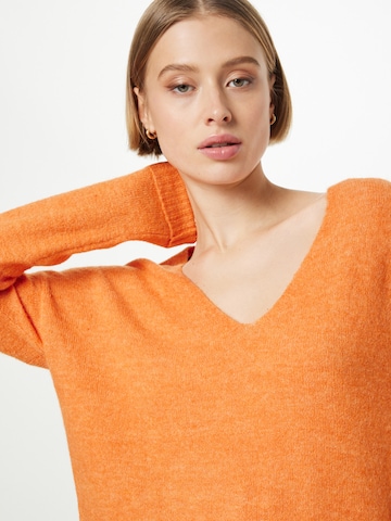 JDY Sweater 'ELANORA' in Orange