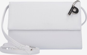 Picard Clutch 'Auguri' in White: front