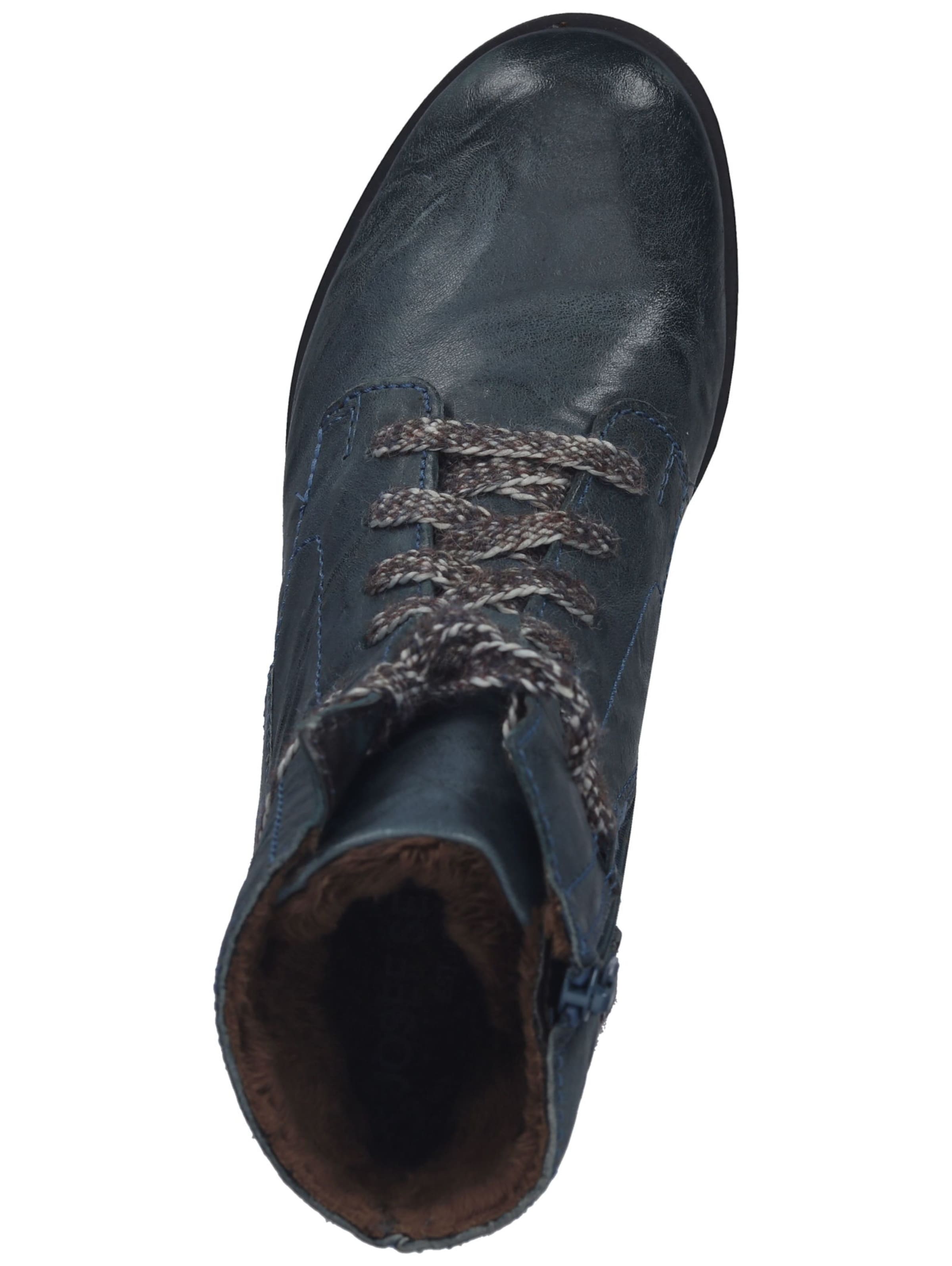 JOSEF SEIBEL Lace-up bootie 'Sanja' in Blue