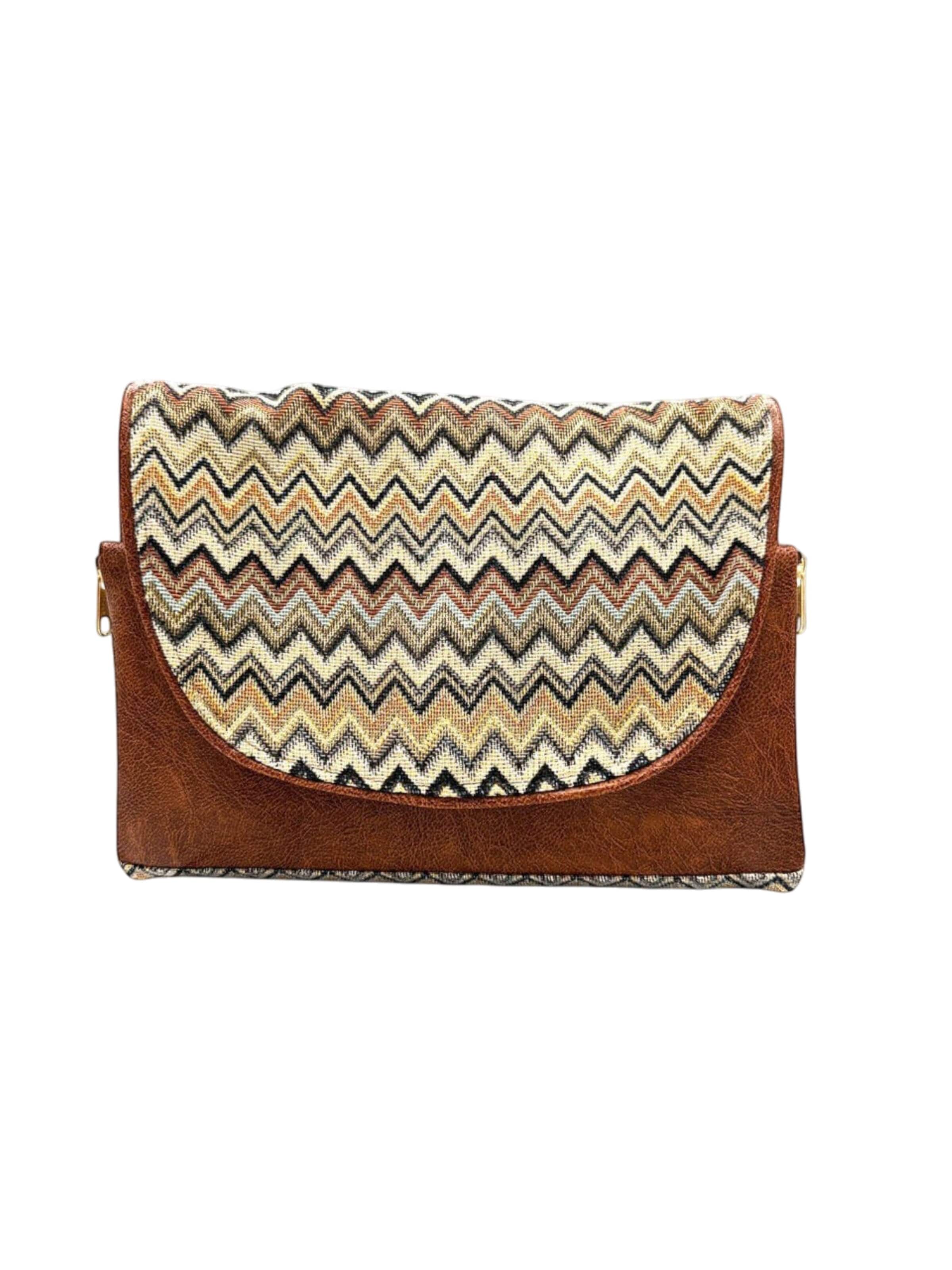 La Moda Me Umhängetasche 'Jane'‌‌‌‌‌‌‌‌ in Beige: Vorderseite