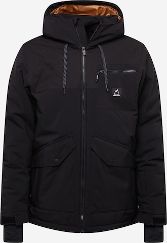 PROTEST Athletic Jacket 'TORRENS' in Black: front