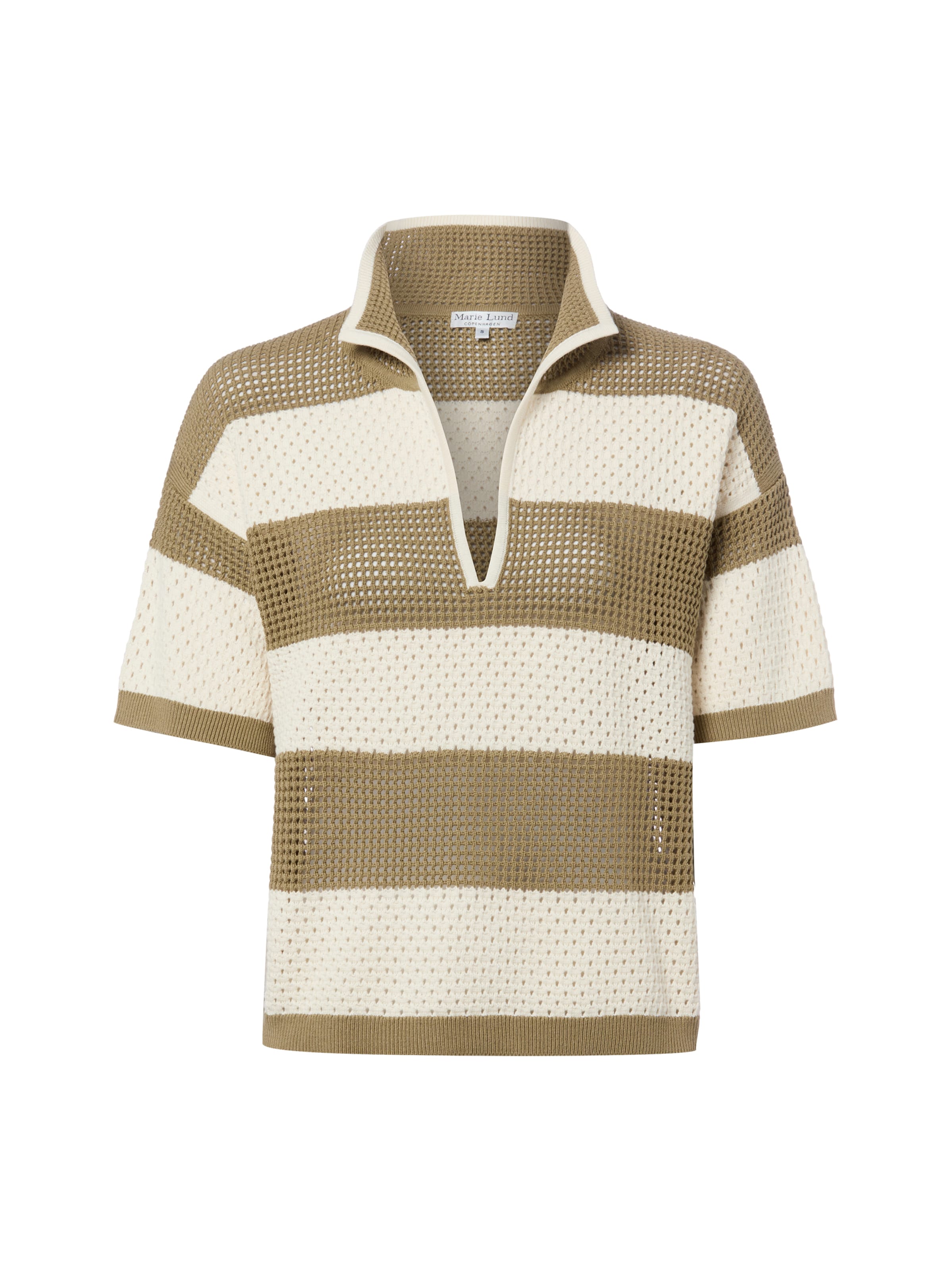 Marie Lund Pullover in Grün: Vorderseite