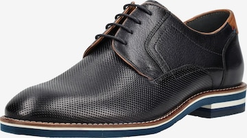 Chaussure à lacets ARA en bleu : devant