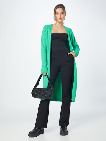 VILA Knitted Coat 'Ril' in Green