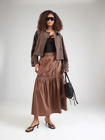 Jupe 'VMFRIBA' VERO MODA en marron