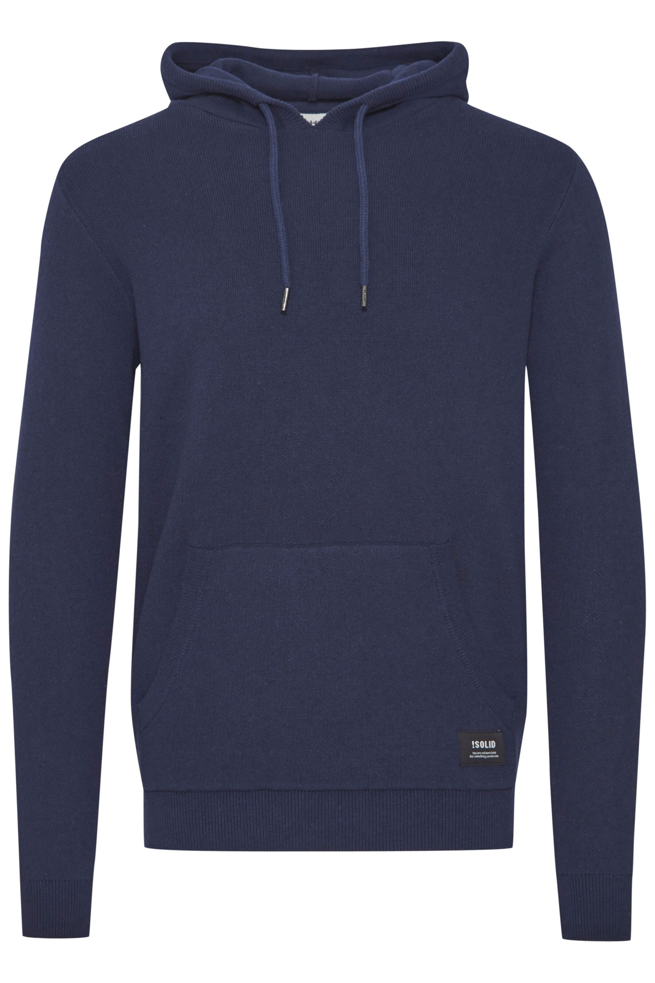 Sweat-shirt 'Kay' !Solid en bleu : devant
