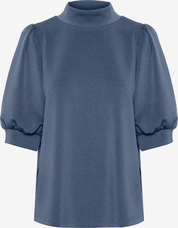My Essential Wardrobe Blouse in Blue: front