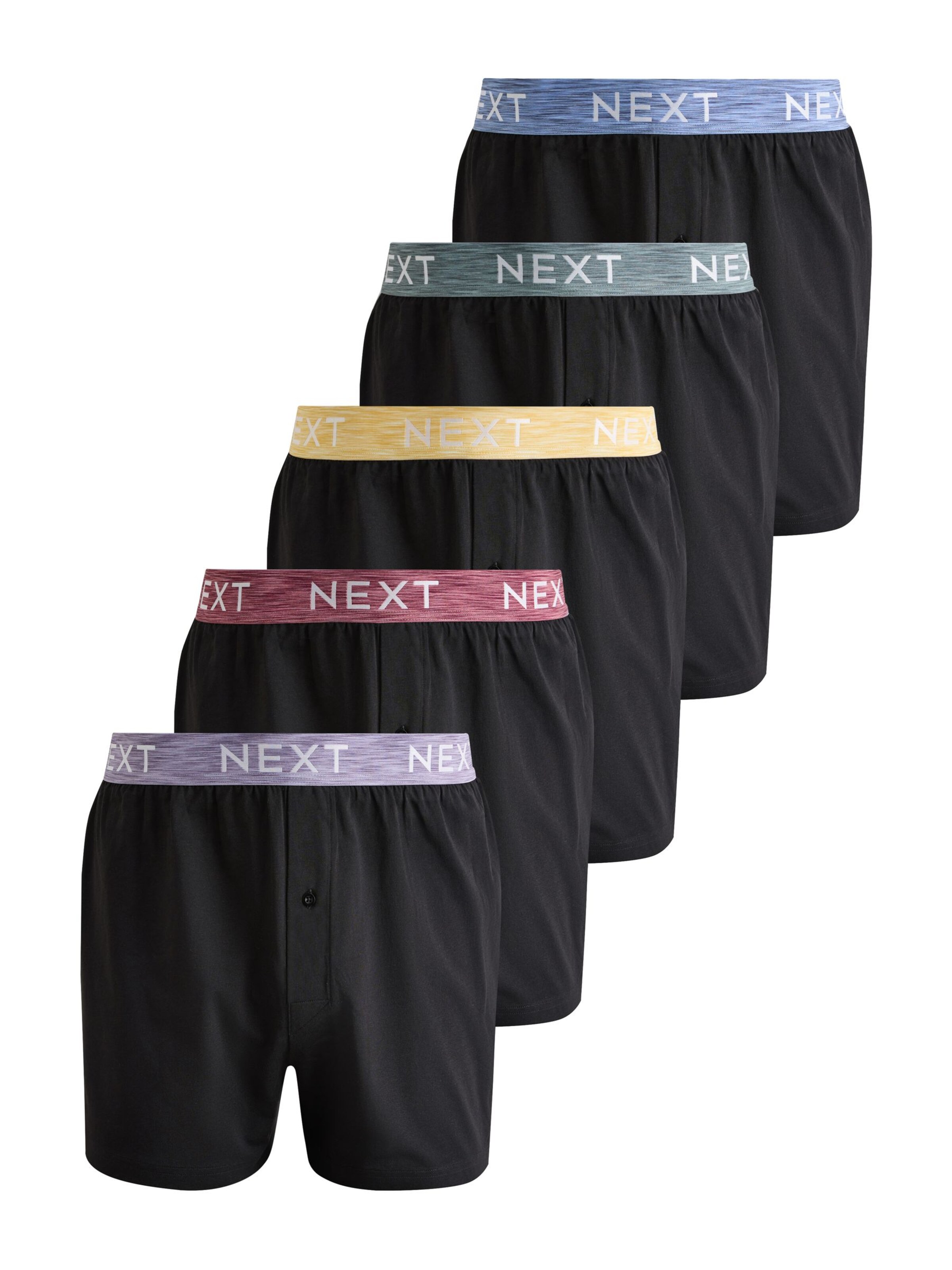 Next Boxer shorts in Black: front