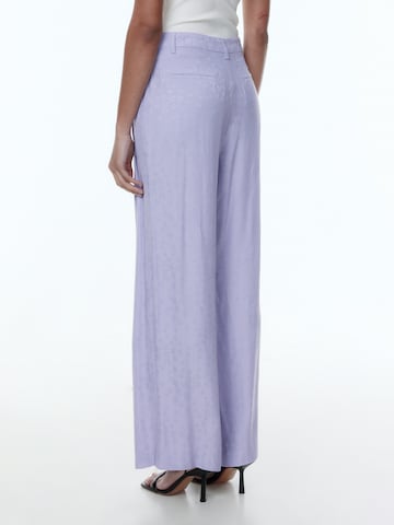 EDITED Wide leg Pants 'Ornella' in Purple