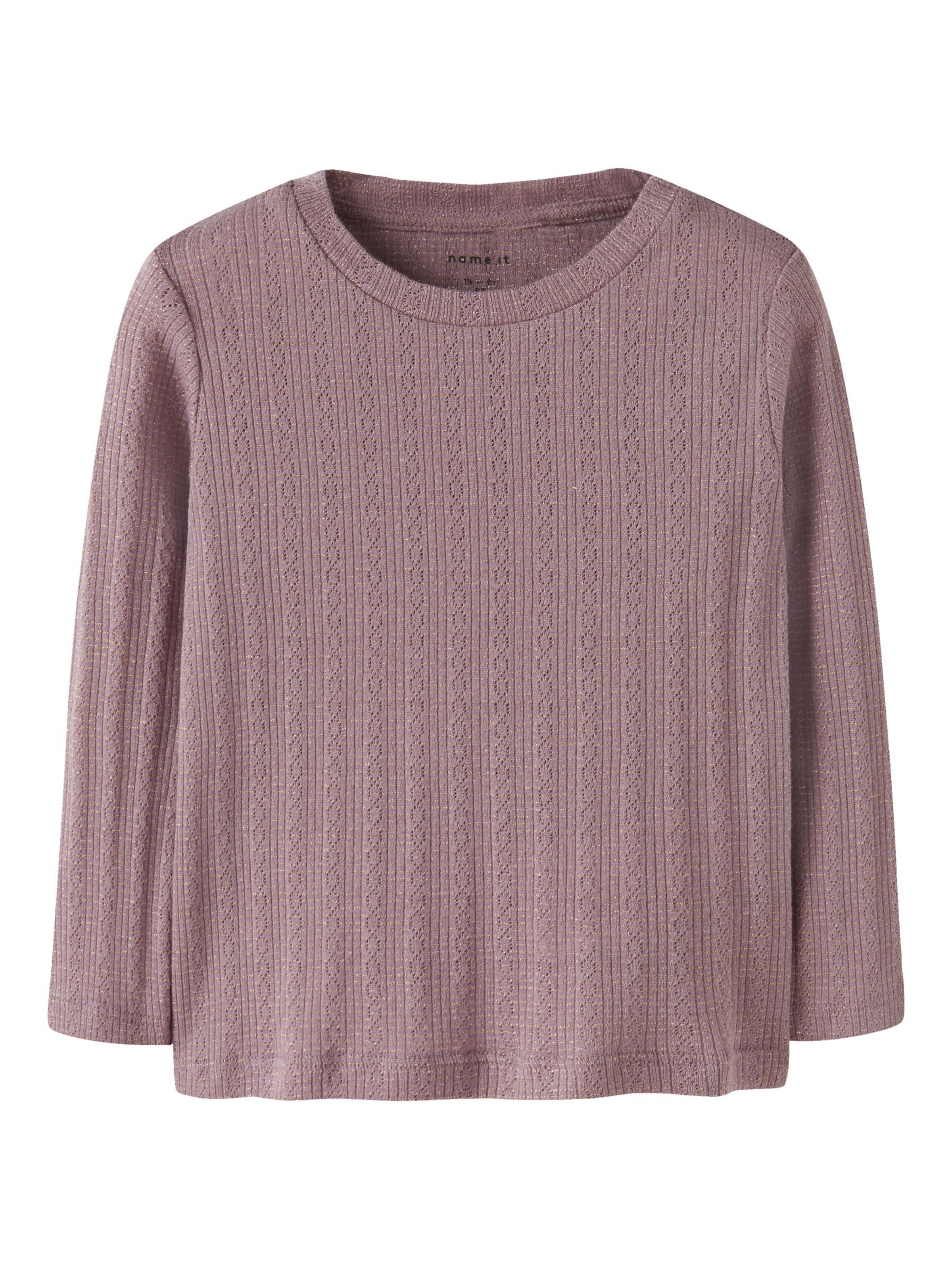 NAME IT - Camiseta en lila: frente