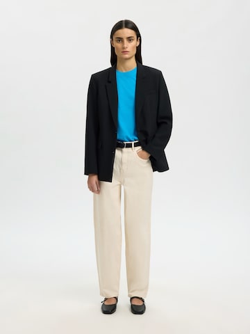 SELECTED Póló 'SLFEssential' - kék