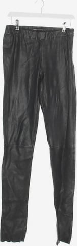 Arma Lederhose S in Grau: Vorderseite