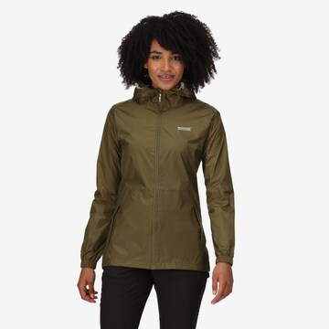REGATTA Outdoor Jacket 'Pack It' in Green: front