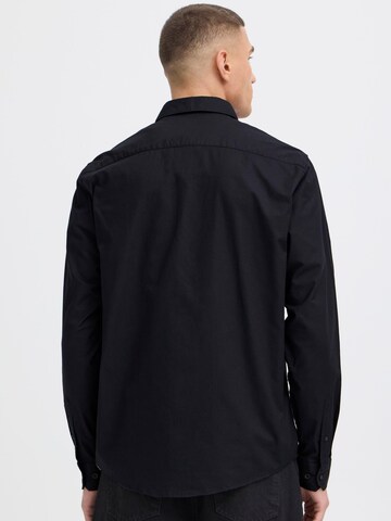 !Solid Regular fit Button Up Shirt 'Val' in Black