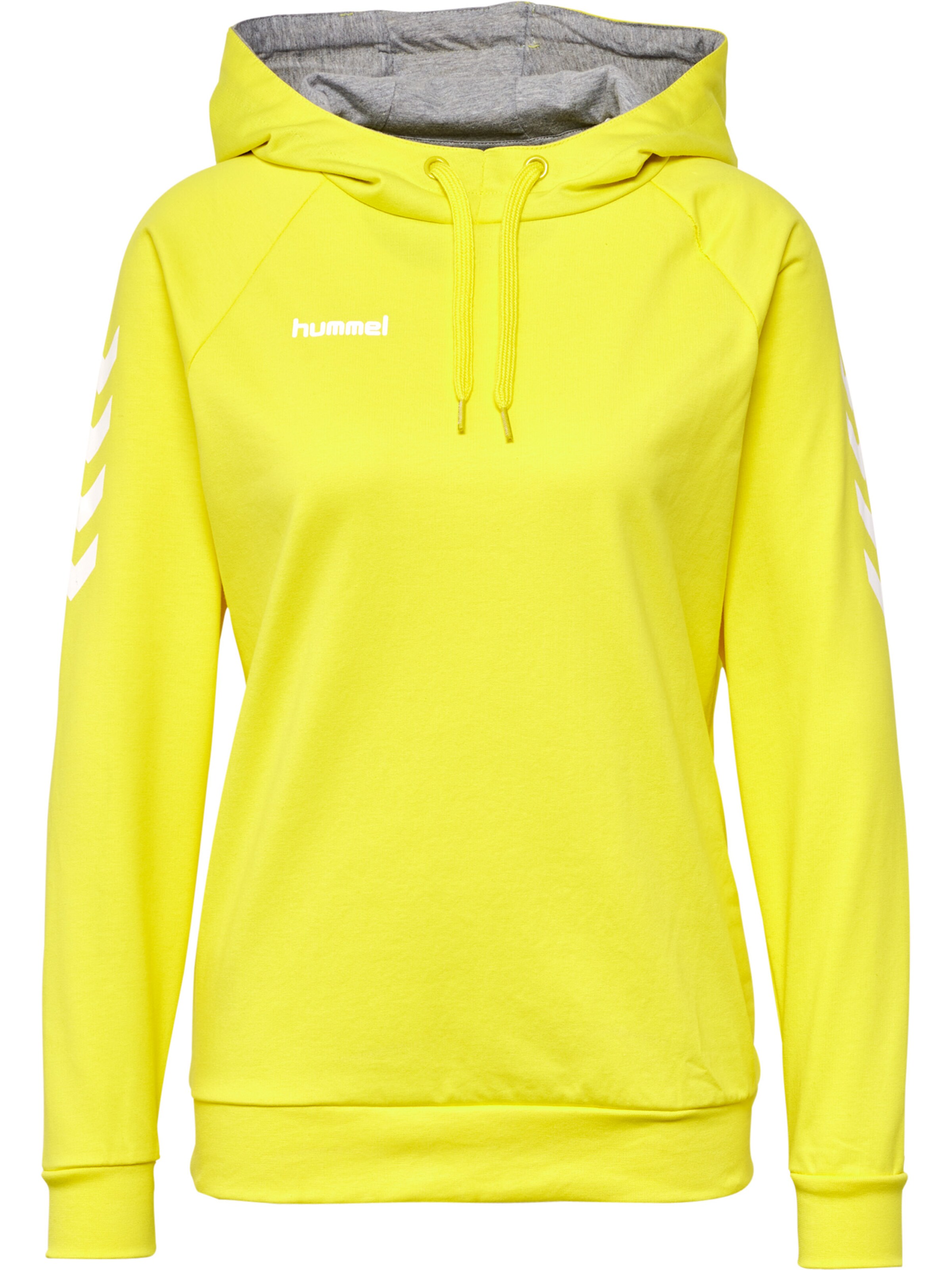 Hummel Sportsweatshirt 'Go' in Gelb: Vorderseite