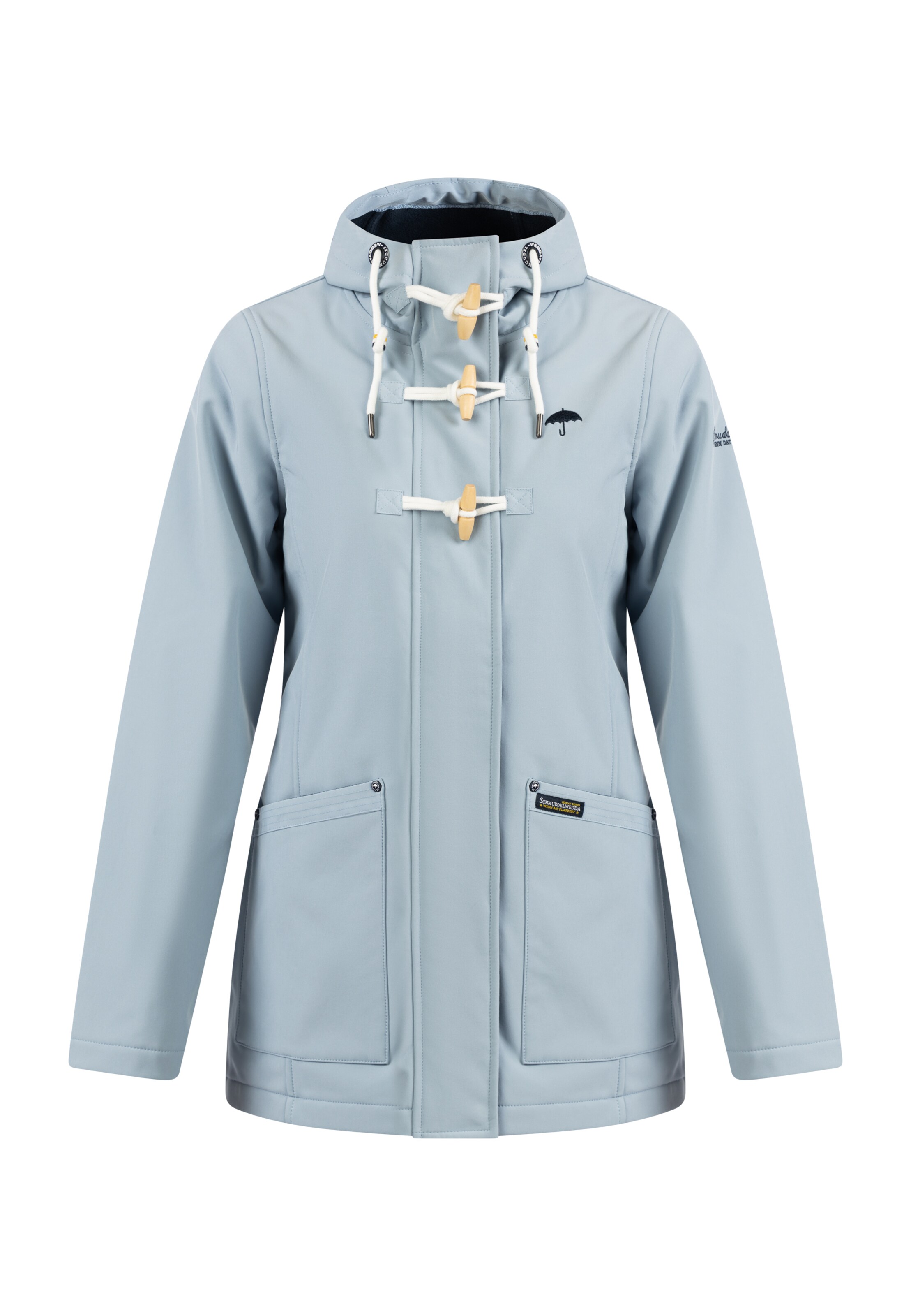 Cappotto di mezza stagione di Schmuddelwedda in blu: frontale