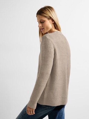 CECIL Knit Cardigan in Brown