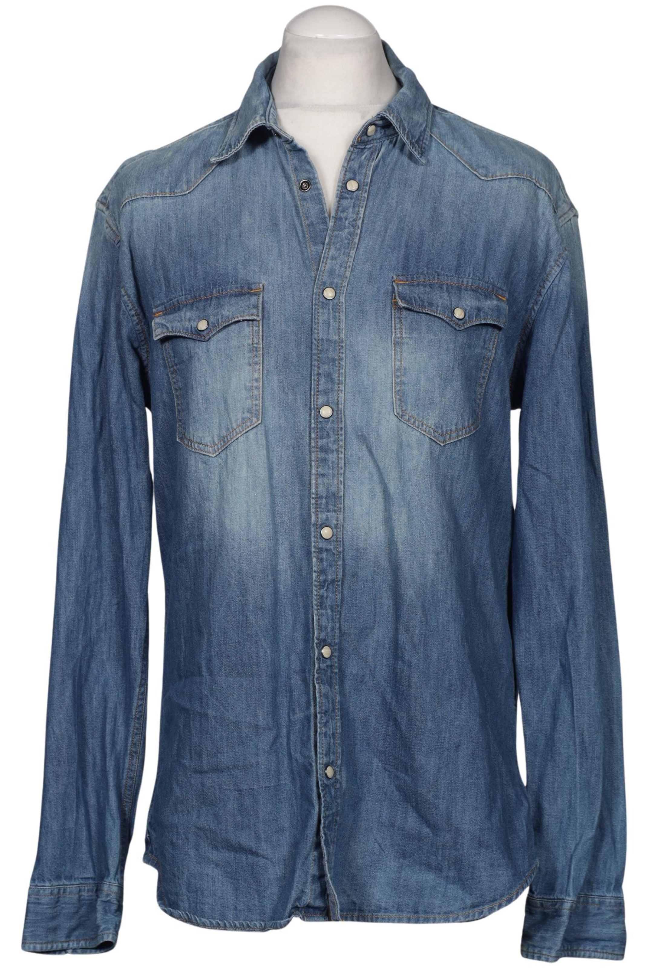 JACK & JONES Hemd L in Blau: Vorderseite
