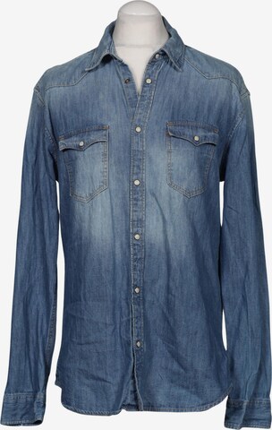 JACK & JONES Hemd L in Blau: Vorderseite