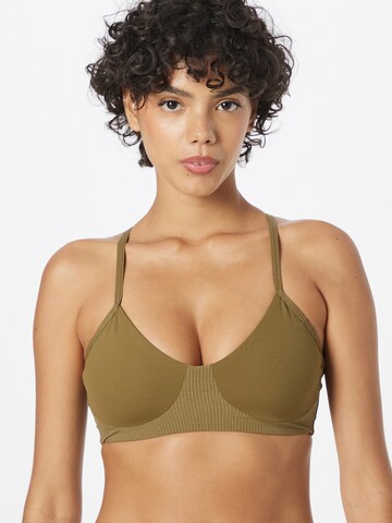 THE NORTH FACE Bralette Sports Bra 'LEAD IN' in Green: front