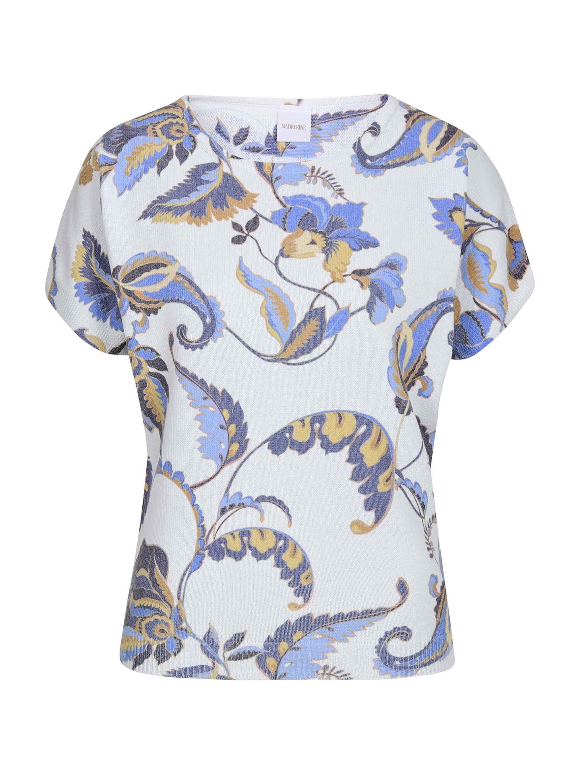 Pull-over MADELEINE en blanc : devant