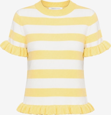 SASSYCLASSY Pullover in Gelb: Vorderseite