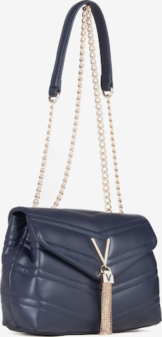 Borsa a spalla 'PRIVILEGE' di VALENTINO in blu: frontale