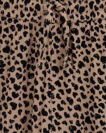 WE Fashion Wide leg Byxa i brun