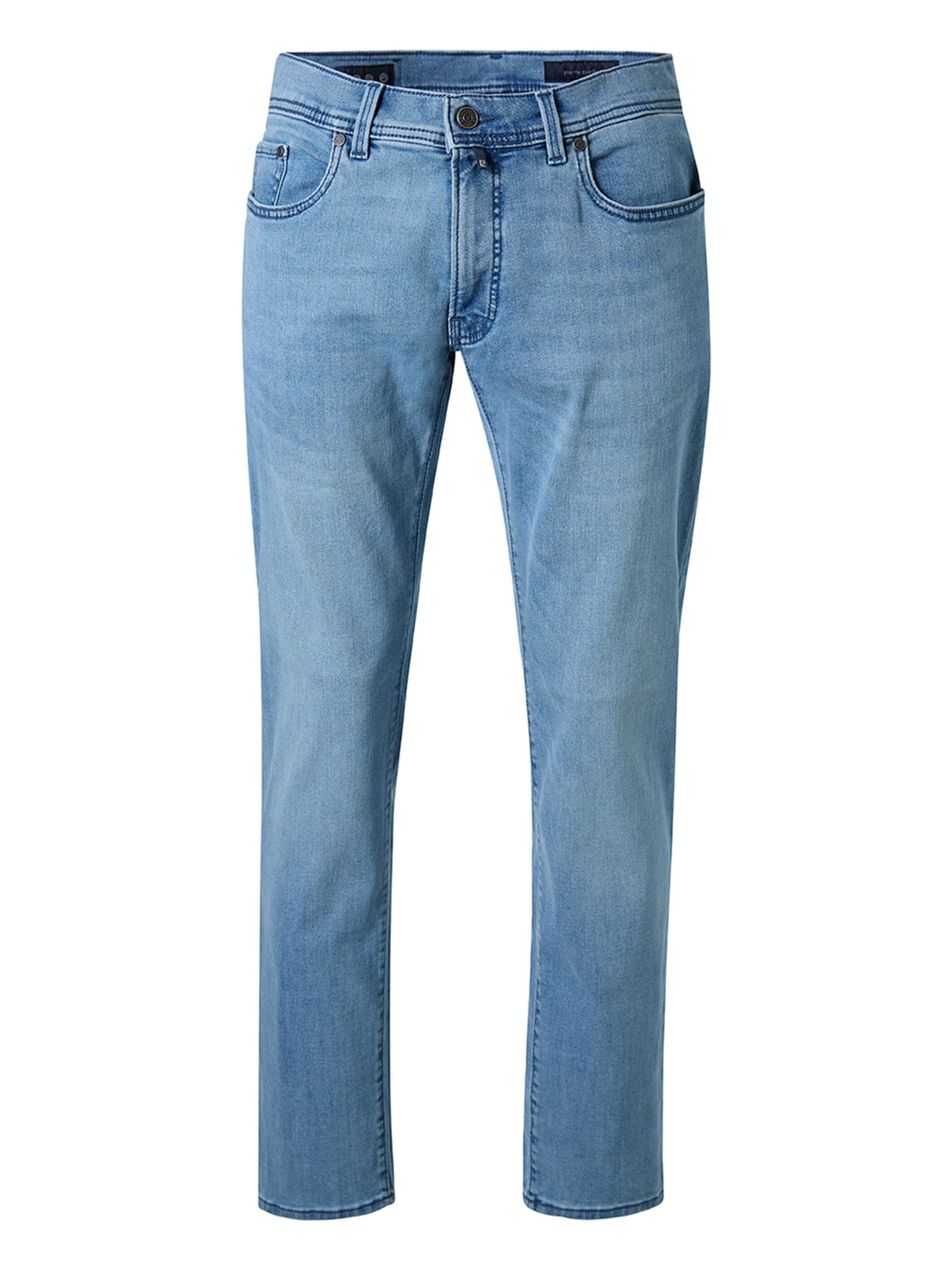 PIERRE CARDIN Slimfit Jeans in Blauw: voorkant