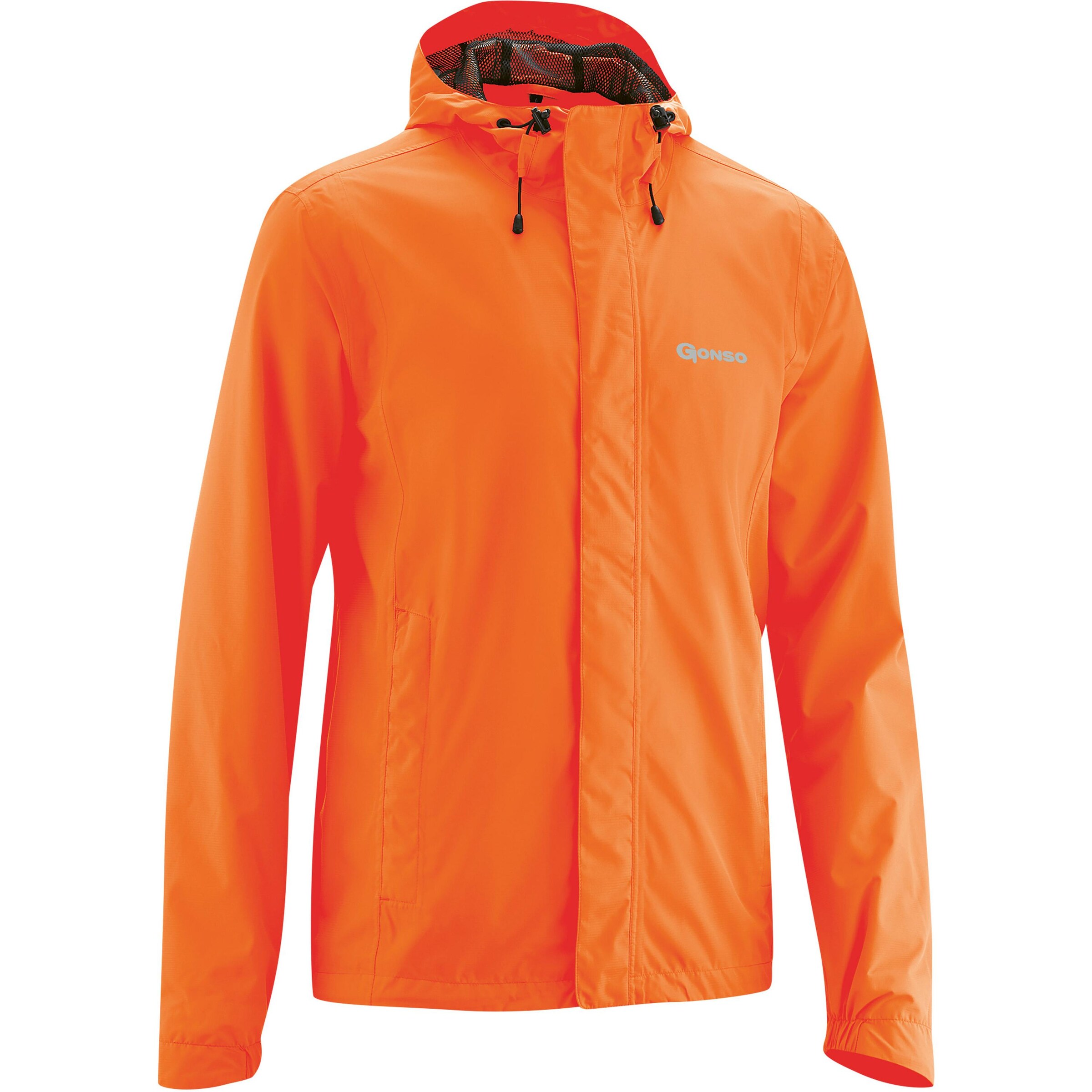 GONSO Athletic Jacket 'Save Light' in Orange: front