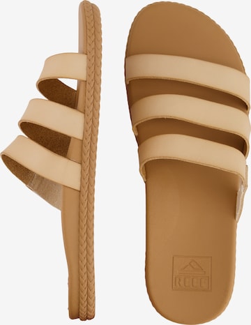 REEF Beach & Pool Shoes 'Cushion Ruby' in Beige