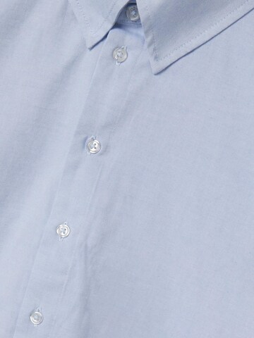 NAME IT Regular fit Button Up Shirt in Blue