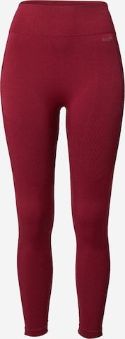 ROXY Workout Pants in Red: front
