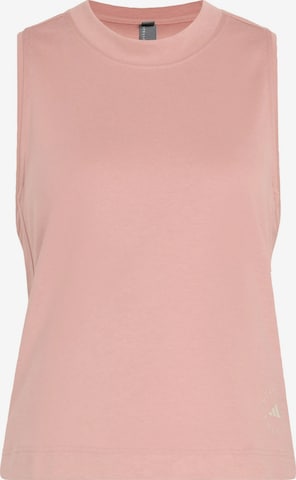 ADIDAS BY STELLA MCCARTNEY Sporttop 'Logo' in Lila: voorkant
