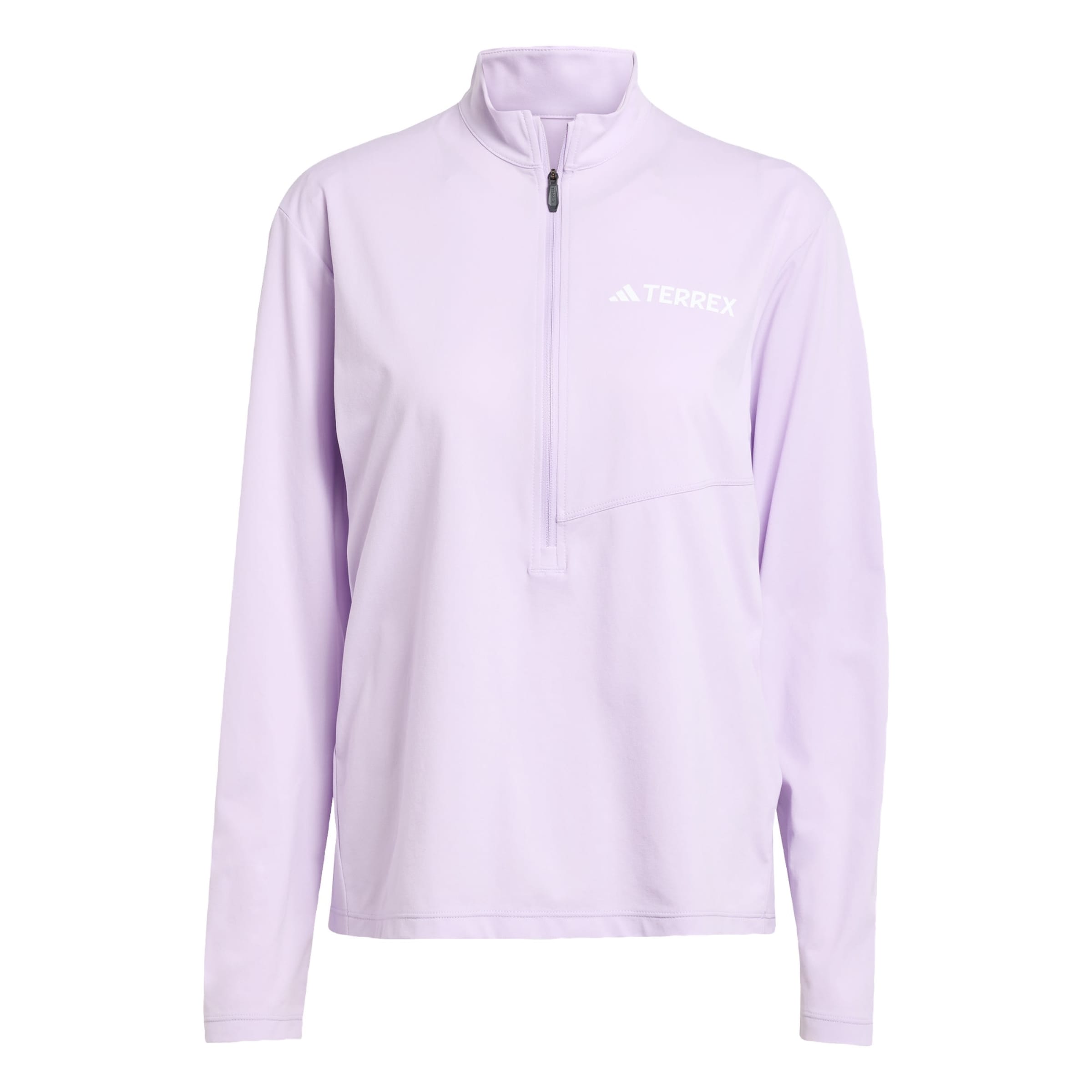ADIDAS TERREX Funkčné tričko &#x27;Multi Climacool 1/2 Zip Long Sleeve&#x27; - Fialová: predná strana