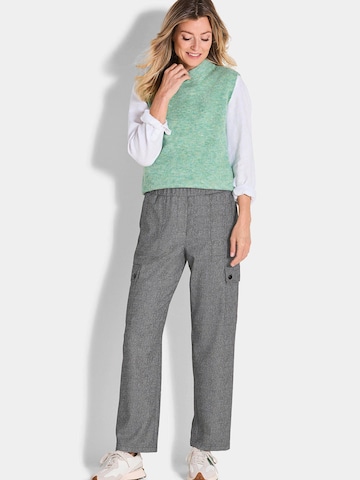 Goldner Loose fit Cargo trousers 'Vera' in Grey