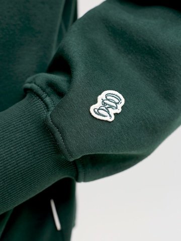 JACK & JONES Mikina 'JORFREDERIKSBERG' - Zelená