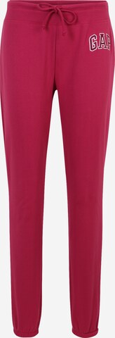 Effilé Pantalon Gap Tall en rouge : devant