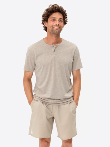 VAUDE Functioneel shirt 'Mineo' in Beige: voorkant