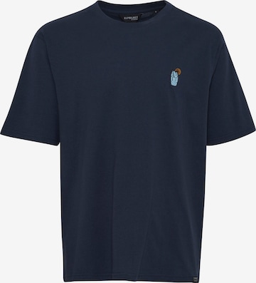 11 Project Shirt 'Just' in Blauw: voorkant