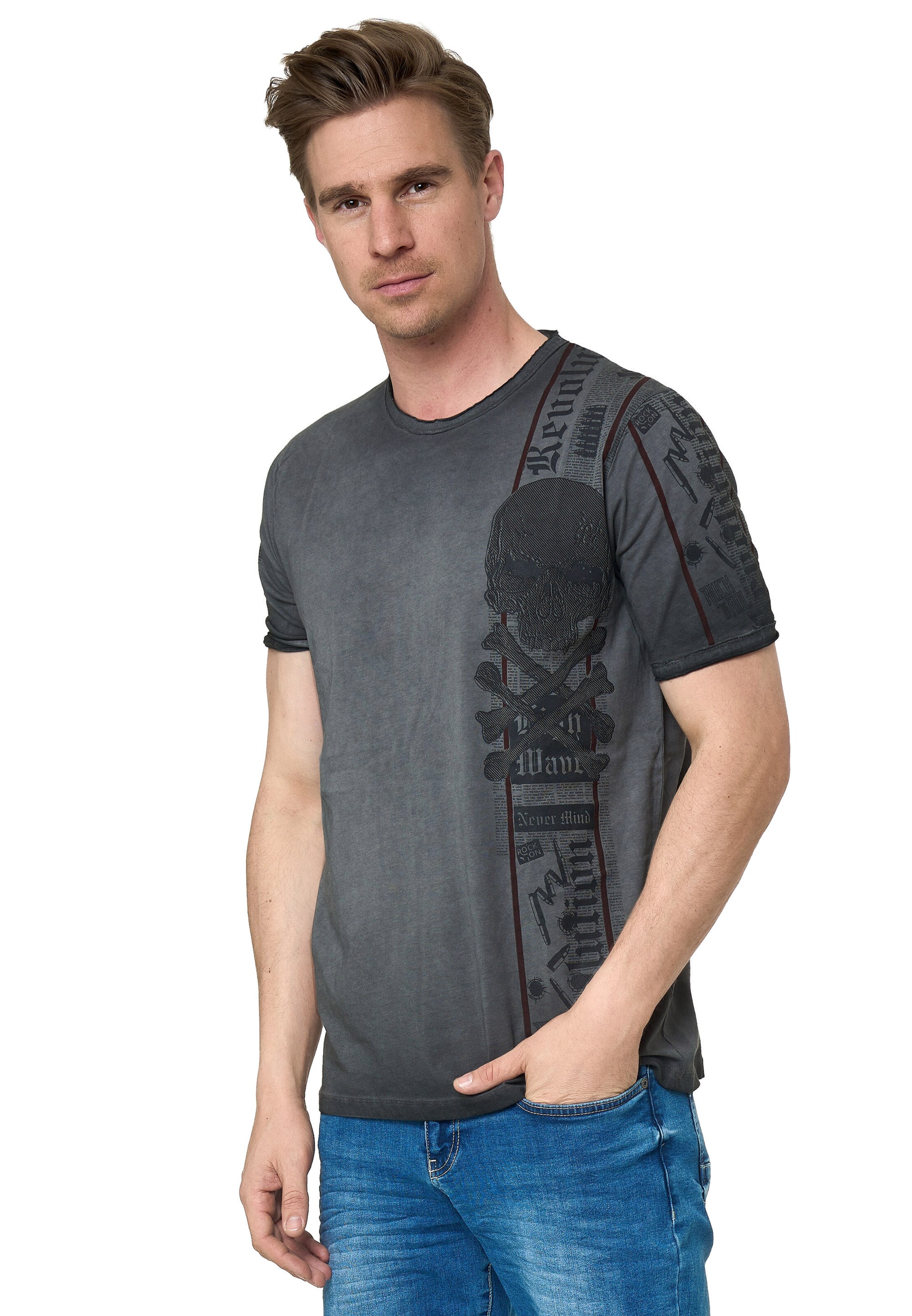 Rusty Neal Shirt in Grey