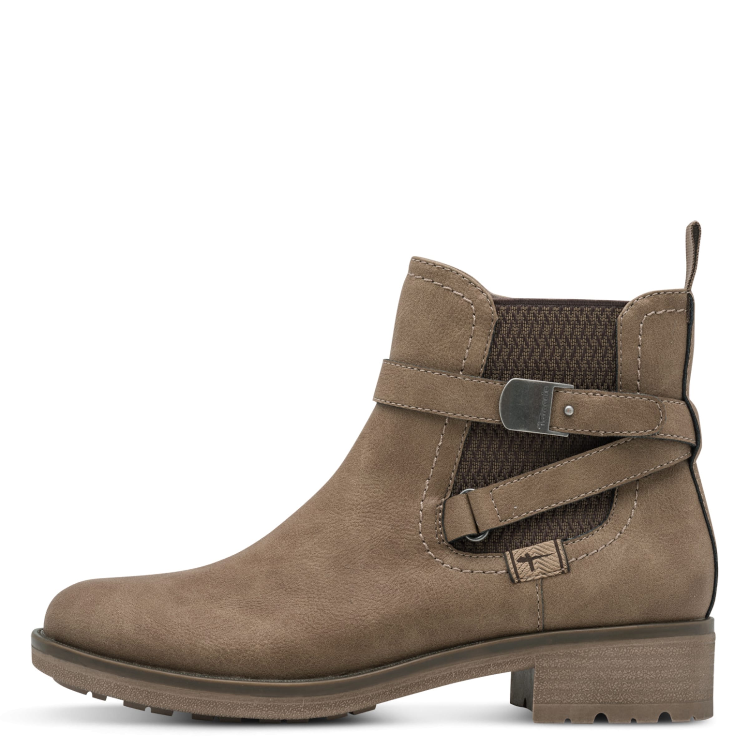 Botine de la Tamaris pe gri