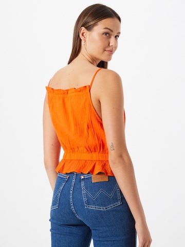 Gina Tricot Topp 'Ece' i orange