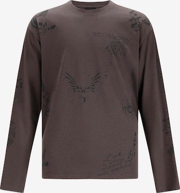 pilka Ed Hardy Marškinėliai: priekis