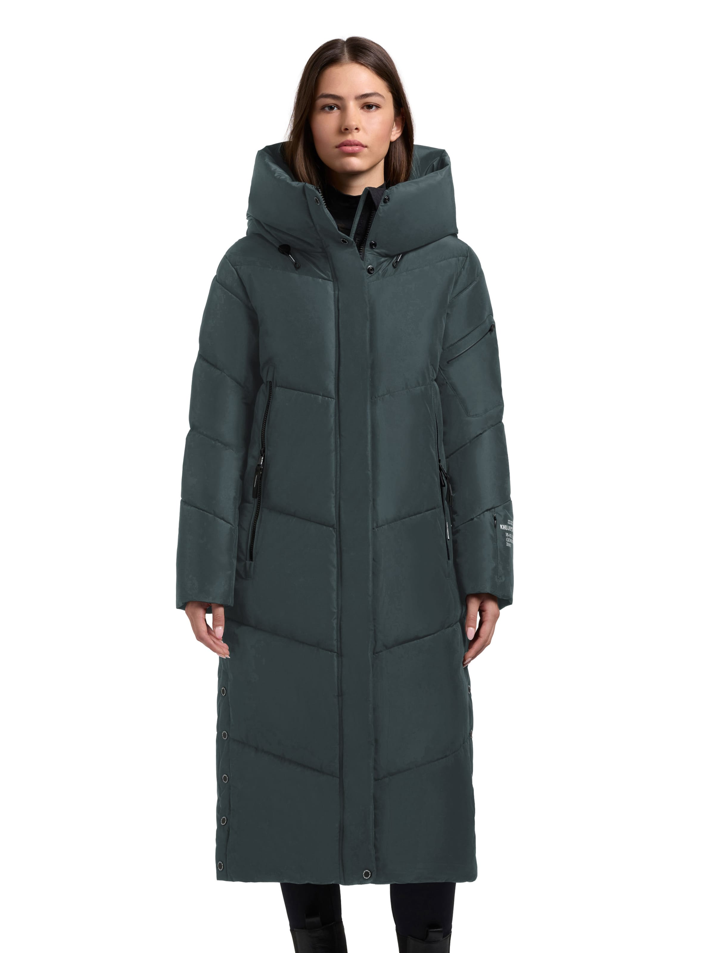khujo Winter coat in Blue: front