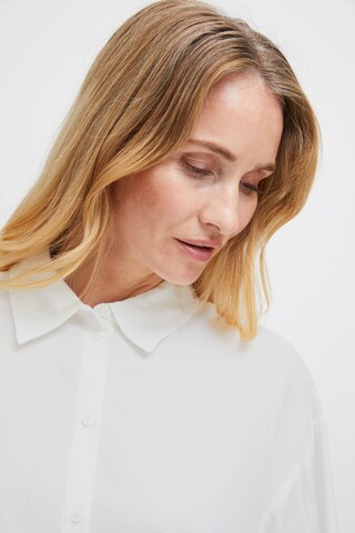 Camicia da donna 'cina Sh 1' di Fransa in bianco