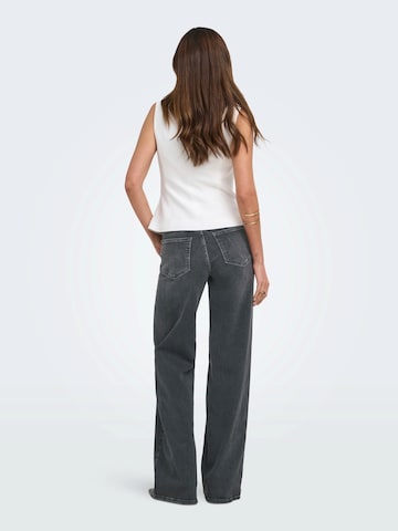 Wide leg Jeans 'ONLMadison Blush' di ONLY in nero